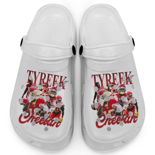 Discover Tyreek Hill Vintage 90s Graphic Clogs - Football Style