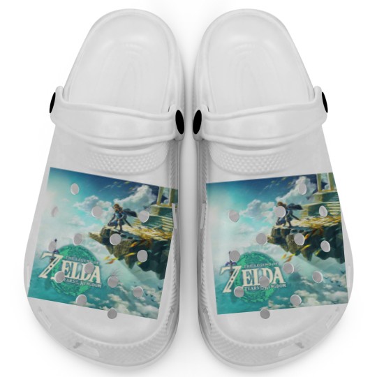 Discover The Legend of Zelda Tears of the Kingdom Clogs - Fun Gaming Footwear