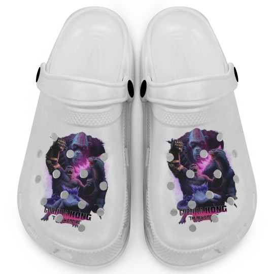 Discover god zilla X Kong The New Empire 2024 Clogs, god zilla X Kong Clogs