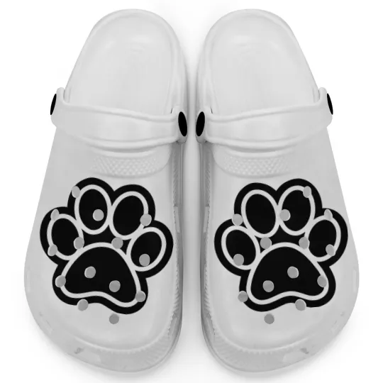 Discover Paw Print Clogs