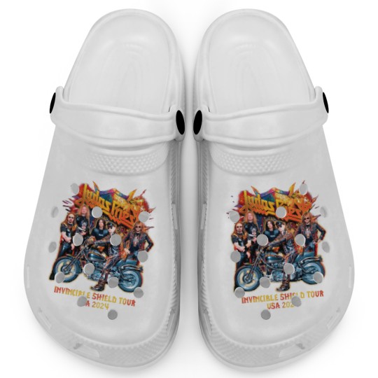 Discover Judas Priest Invincible Shield Tour USA 2024 Clogs
