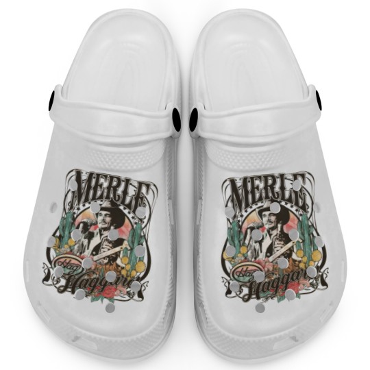Discover Merle Haggard Vintage  Clogs
