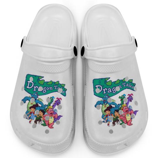Discover Dragon Tales Graphic Clogs
