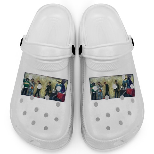 Discover 2016 FRESHMAN CYPHER Clogs vintage rap Clogs