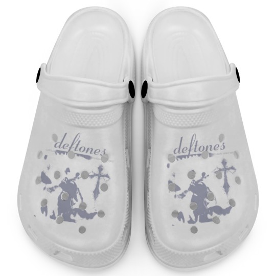 Discover Deftone Band Tour Clogs, Deftone The Fur Vintage Clogs