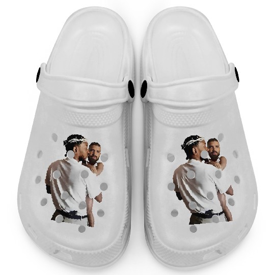 Discover Kendrick Lamar Holding Baby Drake Clogs, Kendrick Lamar vs Drake Rap