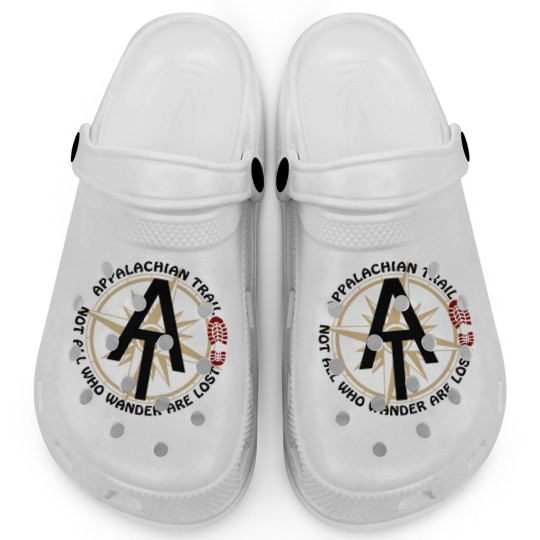 Discover at appalachian trail logo t Clogs