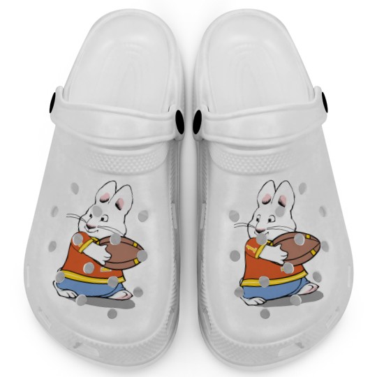 Discover Max and ruby playing football Clogs
