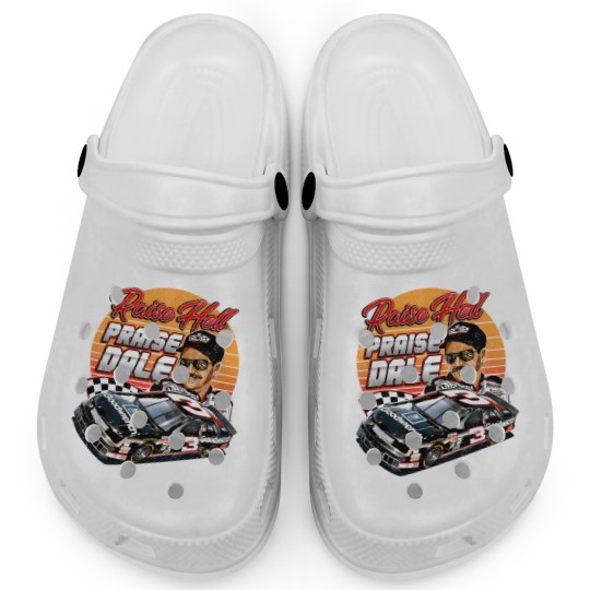 Discover Dale Earnhardt Raise Hell Praise 90S - Dale Earnhardt Clogs