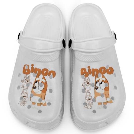 Discover Bingo BlueyDad Cartoon Clogs