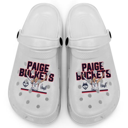 Discover Paige Bueckers Buckets Unisex Clogs, Basketball Player irt