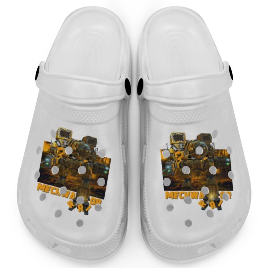 Discover Mechwarrior Battletech. MWO. All Systems Nominal. Popout 3D Design V1 Clogs
