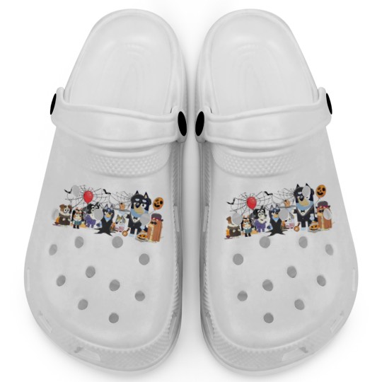 Discover Addams Family BlueyDad Clogs, Halloween BlueyDad Clogs, Booey Halloween Clogs