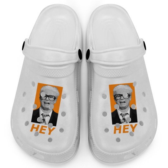 Discover Harry Caray - Hey - Orange Clogs