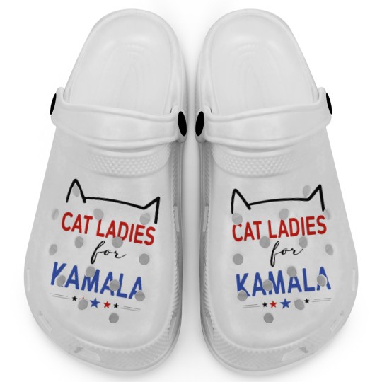 Discover Kamala Cat Lady Clogs