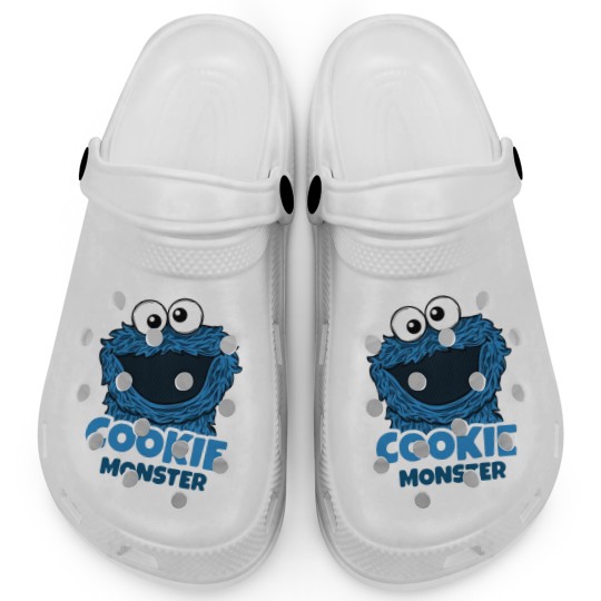 Discover Discover Cool Cookie Monster Logo Comfortable Short Sleeve Women_s Fashion Party Clogs Clogs