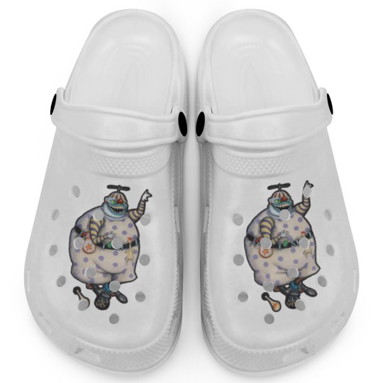 Discover Clown With The Tear-Away Face Clogs