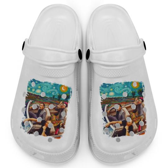 Discover Vincent-Van-Gogh-Frida-Salvador-Dali-Banksy-car Clogs