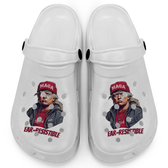 Discover Trump 2024 Clogs for Rally Enthusiasts