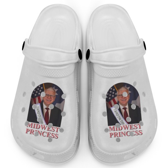 Discover Midwest Princes Tampon Tim Walz Clogs, Chappel Roan Clogs