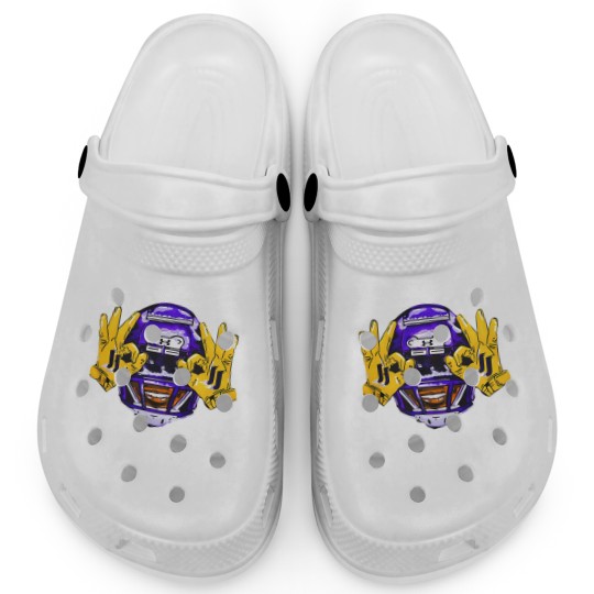 Discover Justin Jefferson Vikings Football  Minnesota Football Gift Fan Clogs S-3XL