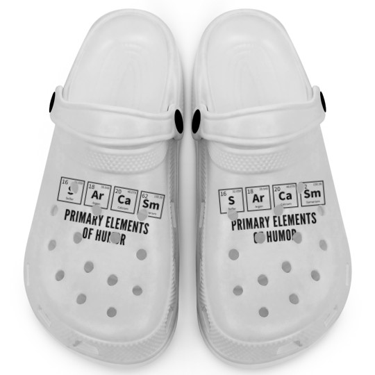 Discover Sarcasm Clogs