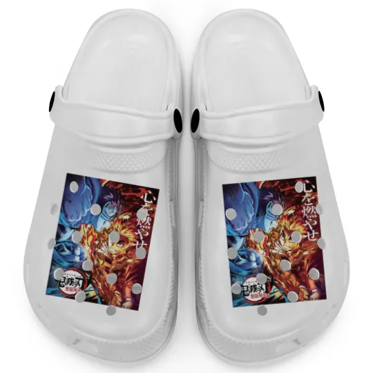 Discover Kyojuro Kyo Rengokoo vs Akaza Clogs