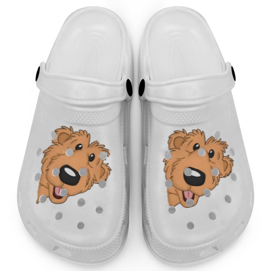 Discover BEAR in the big blue house Clogs