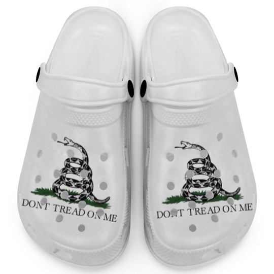 Discover Gadsden Flag Clogs