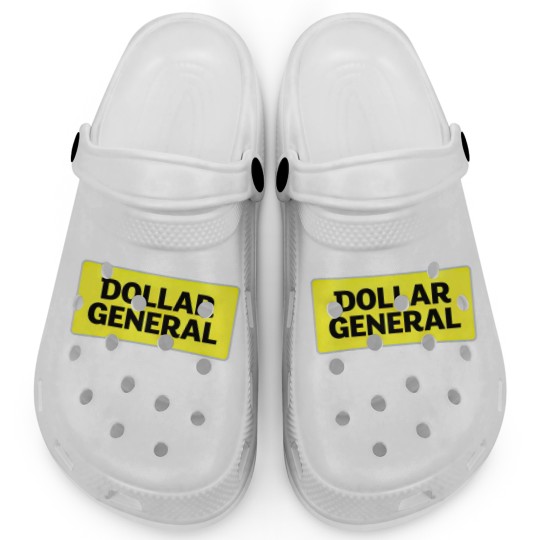 Discover Dollar General Logo Clogs