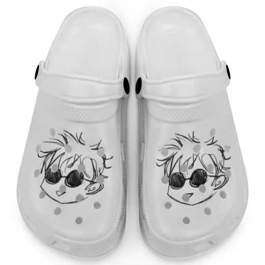 Discover gojo saturo jujitsu kaisen Clogs