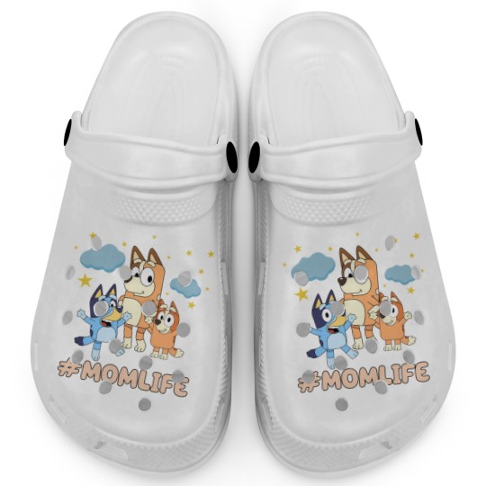 Discover Mom Life Clogs featuring BlueyDad & Family
