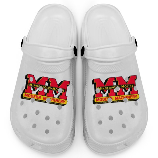 Discover Minneapolis Moline Farm Engine birthday christmas Clogs