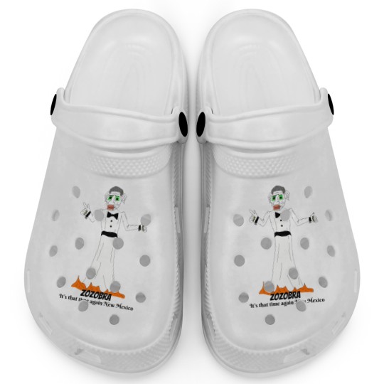 Discover Zozobra, original artwork Clogs