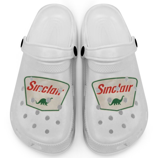 Discover Sinclair Oil vintage logo Clogs