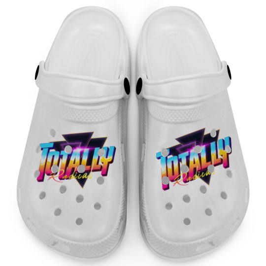 Discover Totally Radical 80s Synthwave Outrun Clogs
