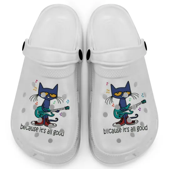 Discover Pete The Cat The singer It's All Good Perfect Gift Clogs