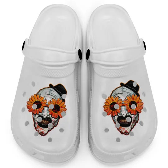 Discover Art The Clown Terrifier 2 Sunflower Sunglasses Horror Clogs
