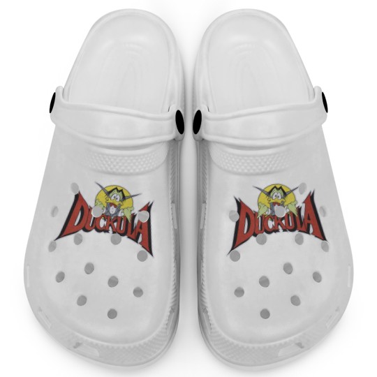 Discover Count Duckula logo  Count Duckula logo Clogs