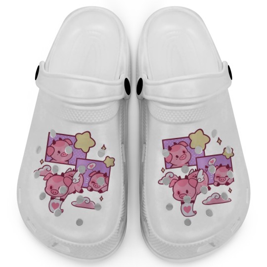 Discover Fat Nugget Valentine Hazbin Hotel Essential Clogs, Helluva Boss Sweaters