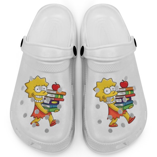 Discover The Simpsons Lisa Simpson Saxophone Clogs