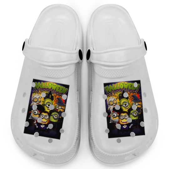 Discover Unisex Halloween Minions Jersey Short Sleeve Clogs