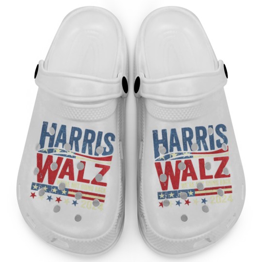 Discover Harris Walz, we're not going back - Were Not Going Back - Clogs