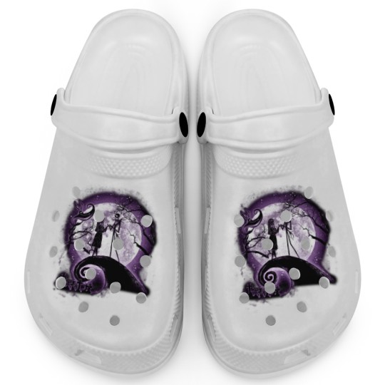 Discover Moonlight Nightmare (Purple) - Nightmare Before Christmas - Clogs