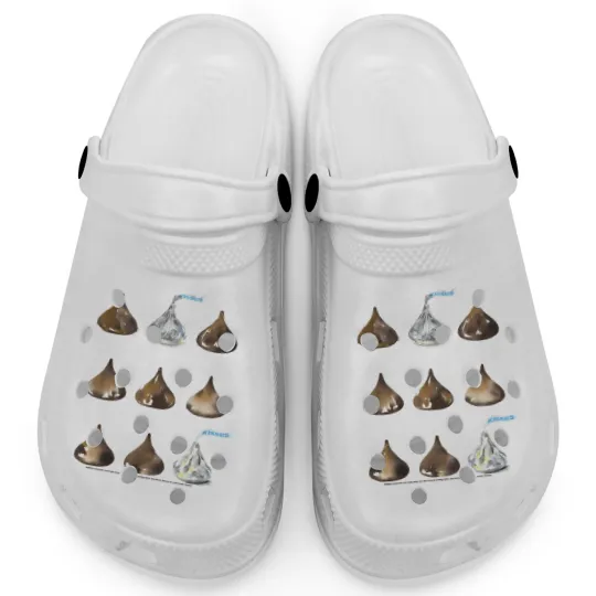 Discover Hersheys Kisses Multiple Grid Design Clogs