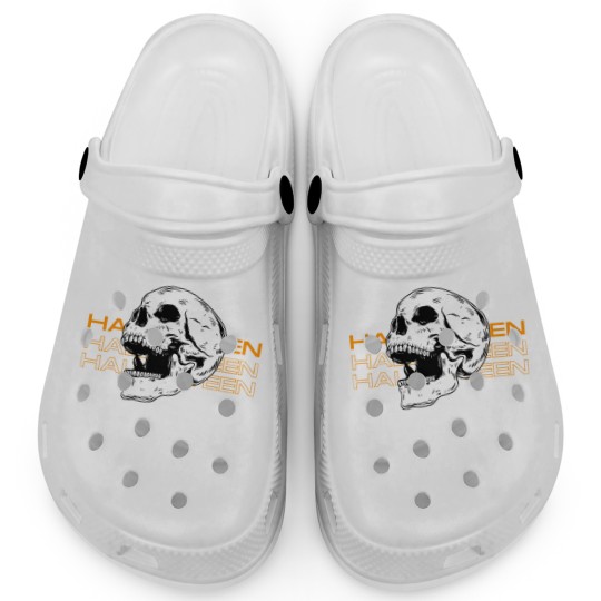 Discover Halloween Skull Clogs for Festive Comfort
