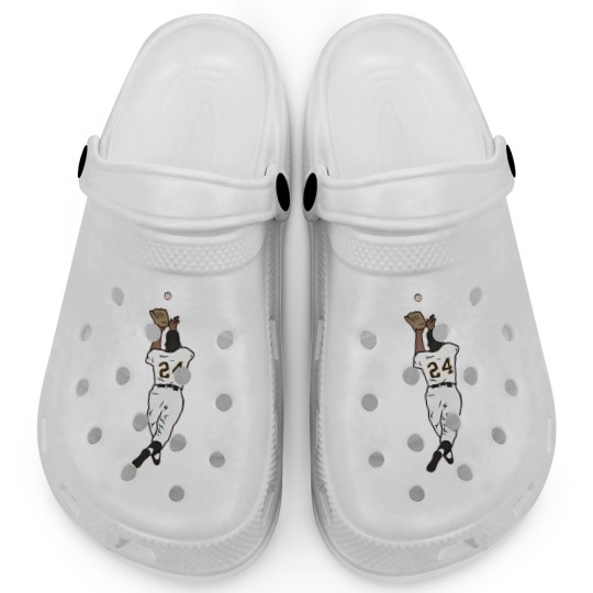 Discover Willie Mays “The Catch” Baseball Clogs