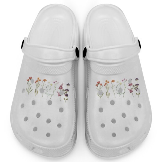 Discover SUBTLE LESBIAN PRIDE Clogs, Lesbian Wildflowers
