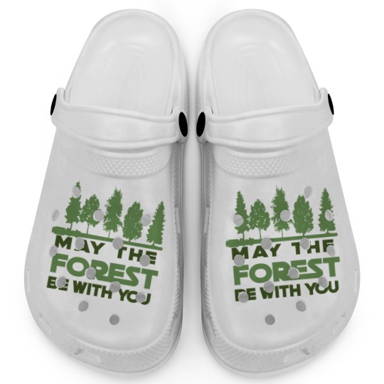 Discover May the Forest be With you Clogs