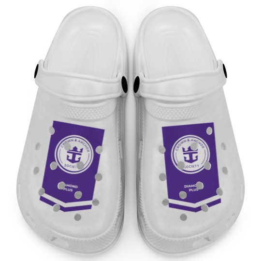 Discover Royal Caribbean Crown and Anchor Diamond Plus Clogs